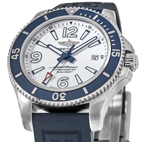 breitling super ocean prezzo|breitling superocean with rubber strap.